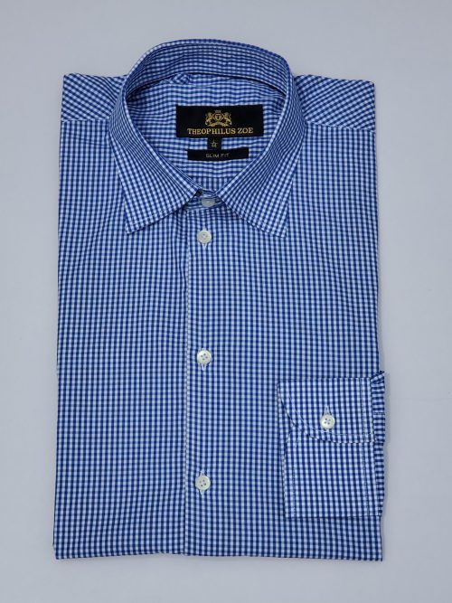 Blue Checked Shirt