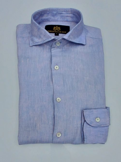 Gentian Linen Shirt
