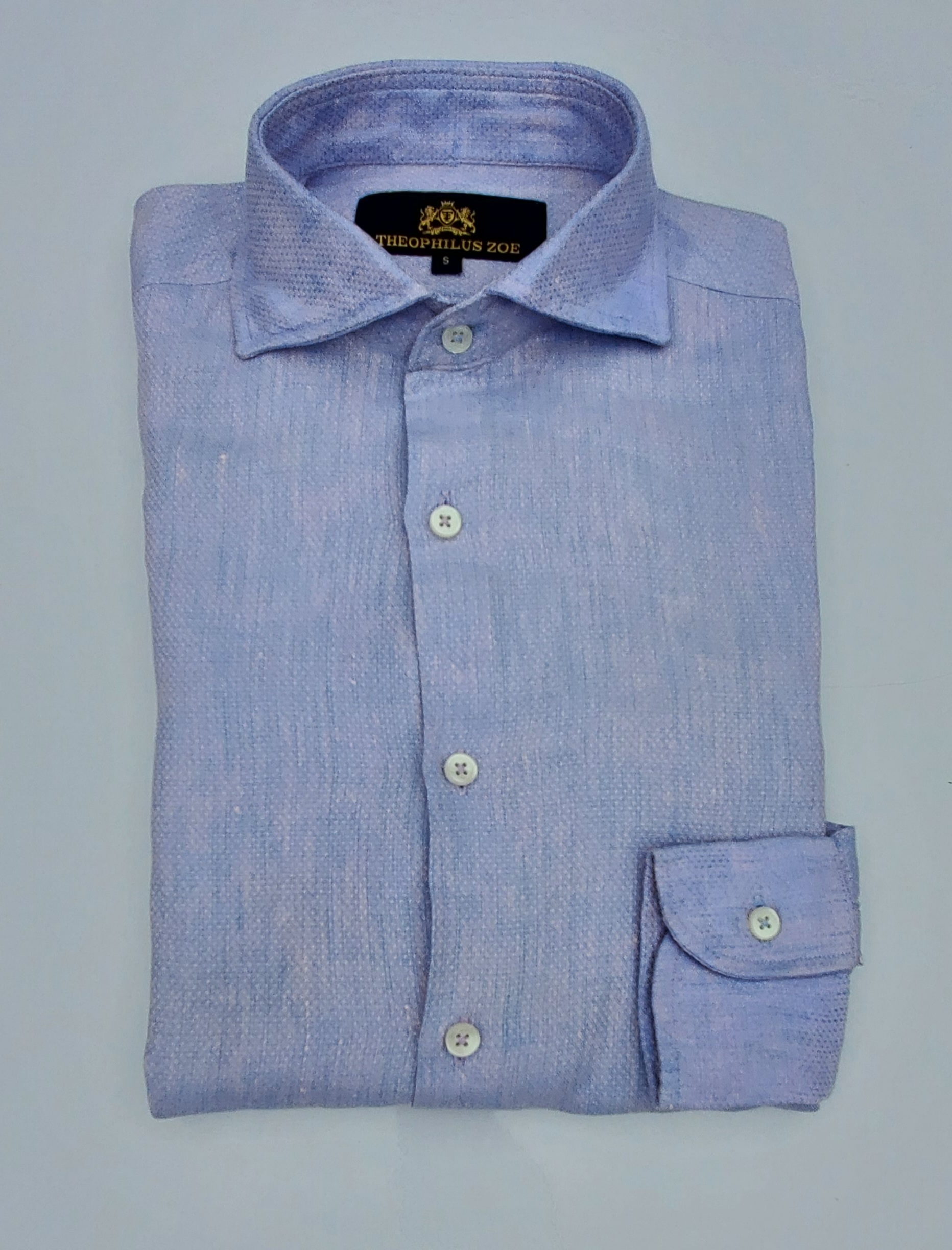 Gentian Linen Shirt
