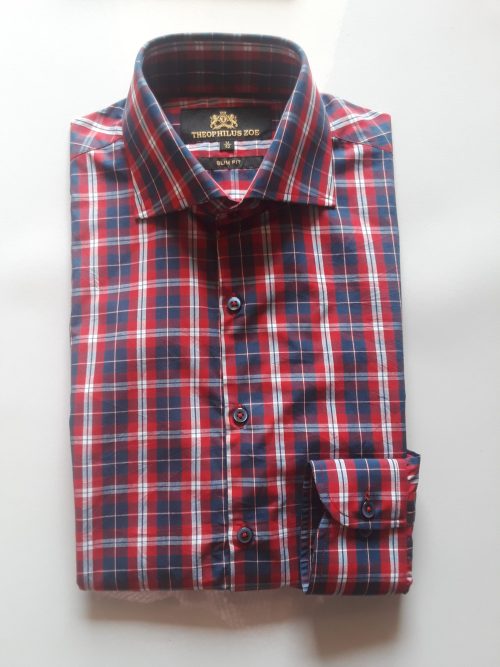 Red & Blue Plaid shirt