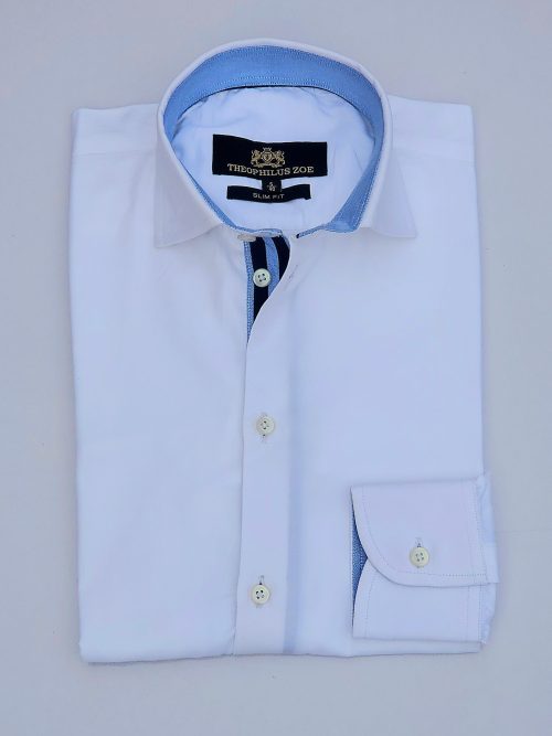 White Poplin Shirt